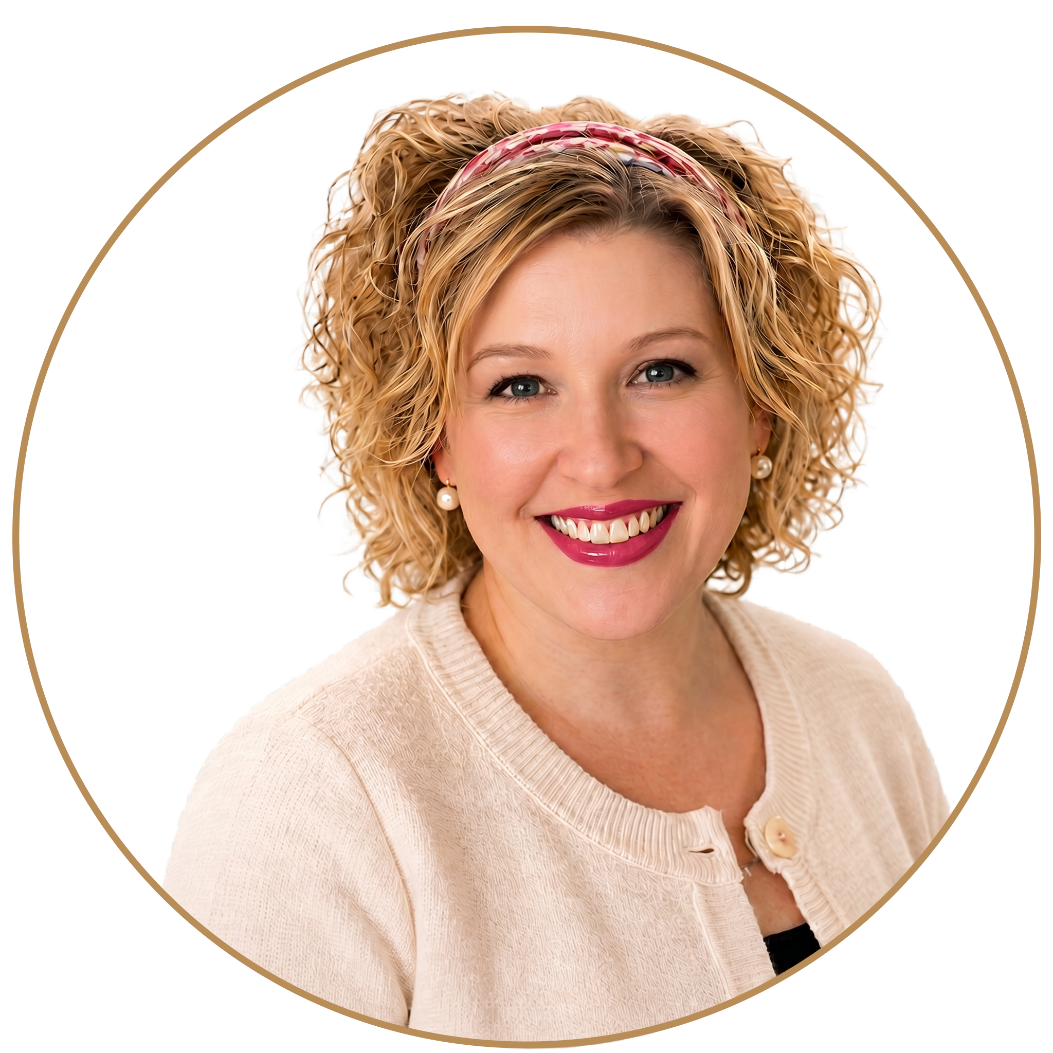 Sarah Michelle Rogers, founder of Beauty of Two Growth Collective, smiling in a warm, professional headshot.
